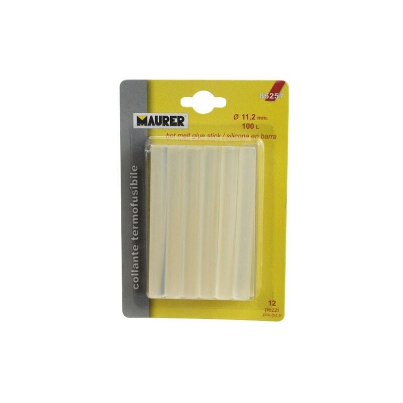 

Silicona en barra (blister 12 unidades) Ø 11,2 mm. - Maurer