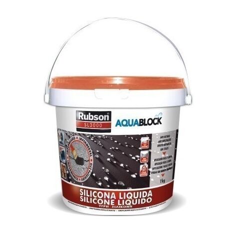 Silicona Liquida Sl3000 Gris - RUBSON - 1139769 - 1 KG
