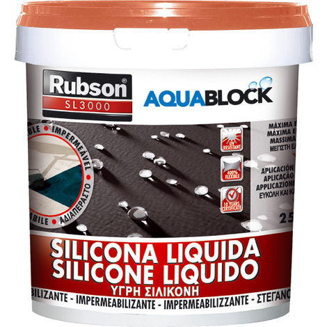 Silicona Liquida Sl3000 Gris - RUBSON - 1139769 - 1 KG