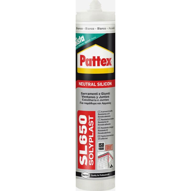 

Silicona Neutra 300ml blanca - Pattex
