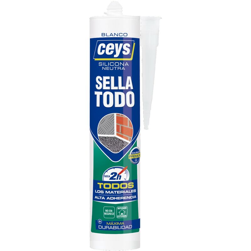 

Ceys - Silicona cartucho blco neutra