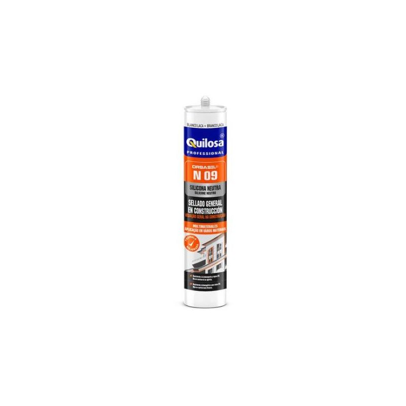 

Silicona Neutra Construccion 300 Ml Bl Int/Ext Orbasil N-09 Quilos