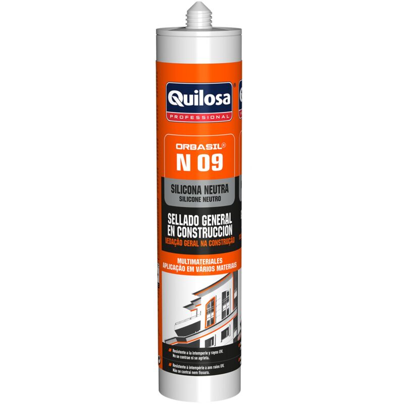 

Silicona Neutra Orbasil N-09 300 Ml | Color: Blanco - Blanco