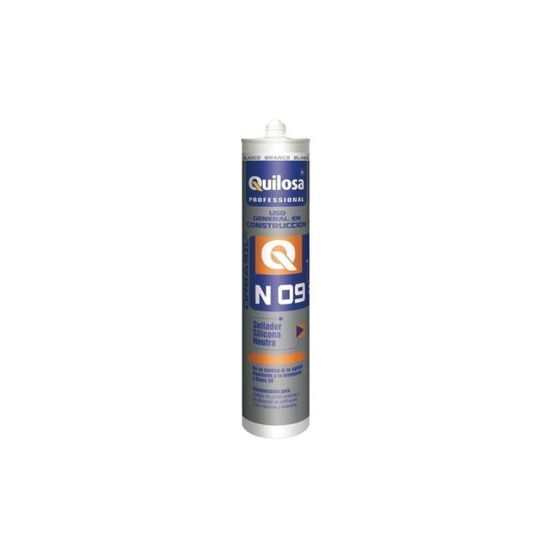 

quilosa silicona neutra n09 cart 300 ml transp 41004 - Mibricotienda