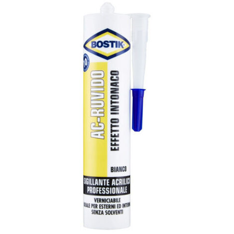 Silicona para construcción Rústica Blanca 300 ml Bostik