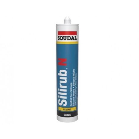 SILICONA SILIRUB N TRANSLUCIDA 300ML -  SOUDAL