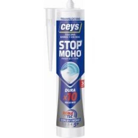 Silicona stop moho x10 cartucho transparente