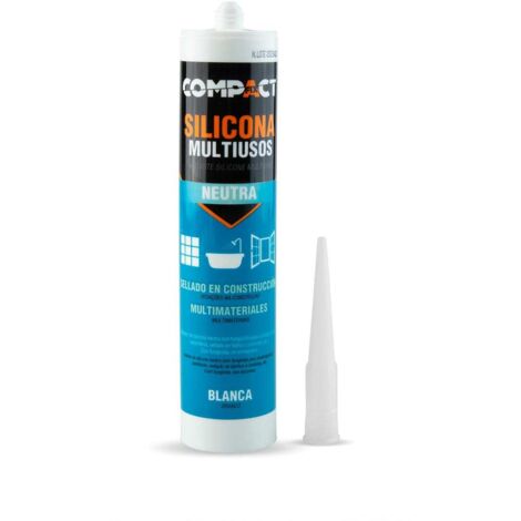 Silicona universal 300ml neutra blanca
