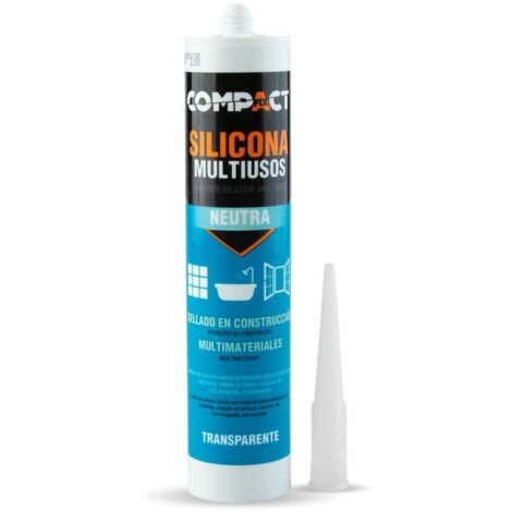 Silicona universal 300ml neutra transparente