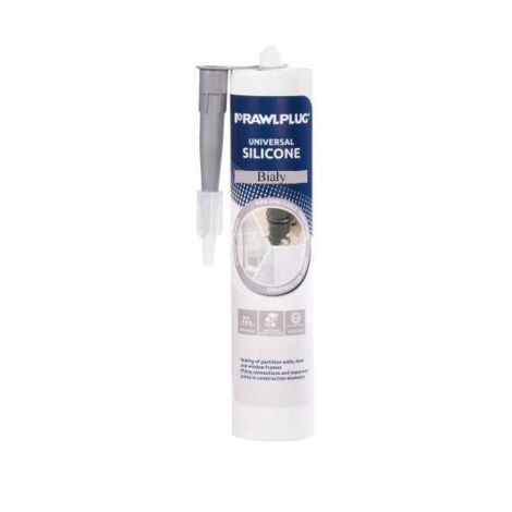 Silicona universal blanca, 300 ml