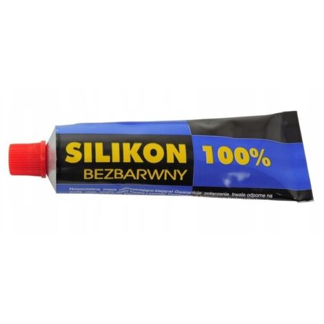 SILICONE 100% - 60G INCOLORE - SIL 60 SANS