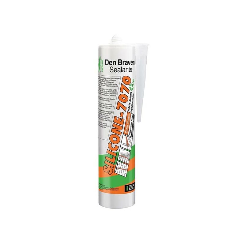 Silicone 7070 Plus Gris Alu 310ml Den Braven