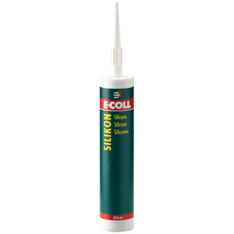 Silicone à polymérisation acétique en cartouche de 310 ml, Modèle : Cartouche de 310 ml, Couleur gris