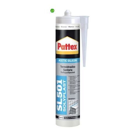 Silicone acetico Pattex sl501 termoidraulica trasparente ml.300