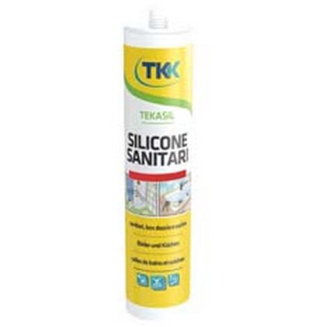SILICONE ACETICO SANITARI TEKASIL SANITAR ACETAT - ml.280 bianco