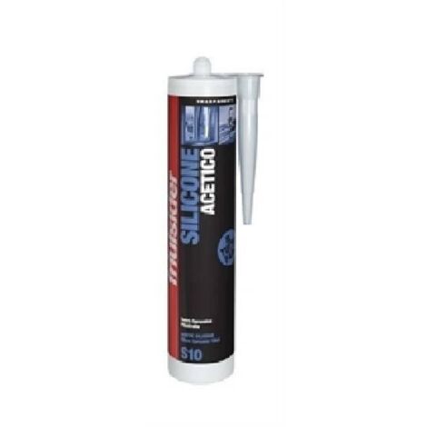 Silicone acetico trasparente 280 ml friulsider s1000