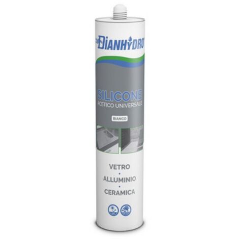 SILICONE ACETICO UNIVERSALE DIANHYDRO 280 ml - Trasparente