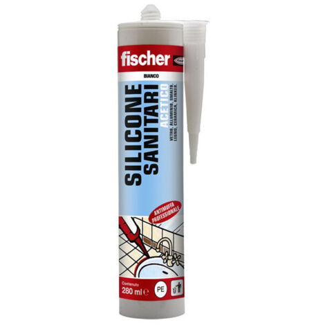 Silicone Acétique Sas280 Blanc Ml 280 Fischer