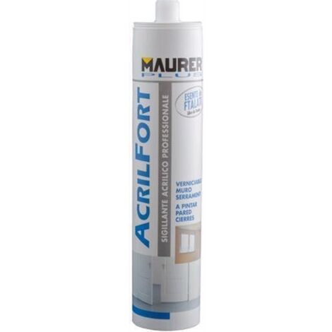 SILICONE ACRILICO ACRILFORT MAURER PLUS GRIGIO 310ML
