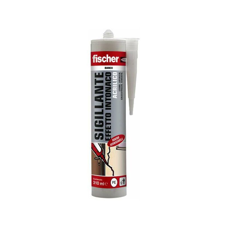 Silicone Acrilico Intonaco Sar310 Ml 310 Fischer