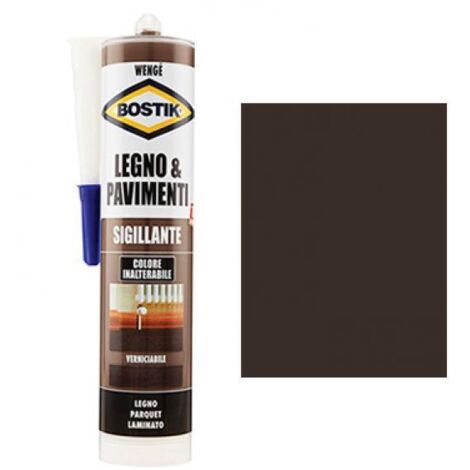 SILICONE ACRILICO LEGNO PAVIMENTI BOSTIK WENGE ML 300