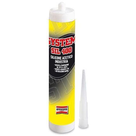 SILICONE ALTA TEMPERATURA AREXONS SIL 400 BIANCO 310ML SYSTEM