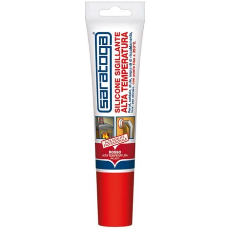 silicone alte temperature in tubetto 90 ml - saratoga.