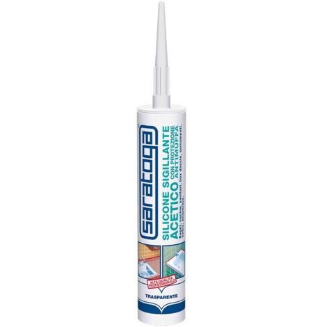 silicone antimuffa saratoga trasparente 280 ml