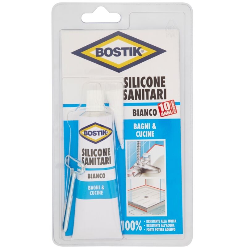 Silicone Sigillante Per Sanitari Bianco 60ml Bostik