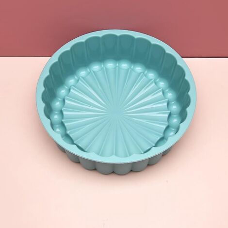 Silicone cake mold, non-stick, 8-inch round cake baking molds