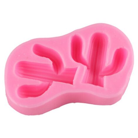 Silicone Cake Mold Plant Cactus Pattern Desserts Chocolate Baking DIY Mold Making Tool