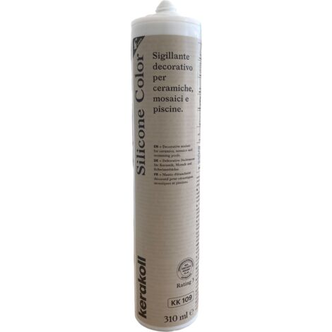 Silicone color kk109 ml 310 sigillante decorativo per ceramiche e mosaici