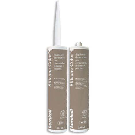 Silicone color kk81 ml 310 sigillante decorativo per ceramiche e mosaici