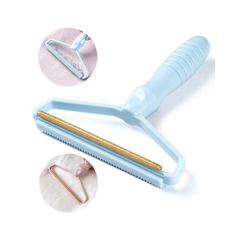 Silicone Double Sided Pet Hair Remover rimozione