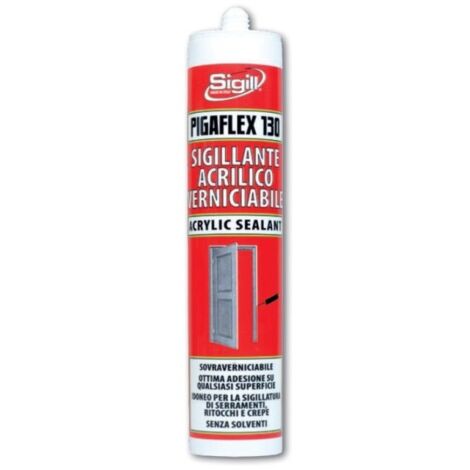 Silicone Edilizia Pigaflex Cartuccia 280 ml Sigill