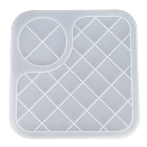Silicone Mold Translucent Epoxy Resin Drop Glue Tray Tool for DIY Baking Decoration MakingLarge