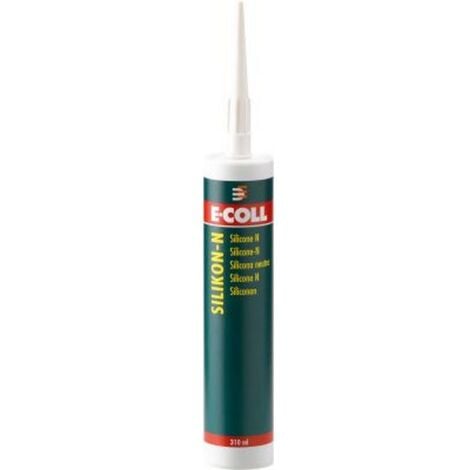 Silicone N à polymérisation neutre, Modèle : Cartouche de 310 ml, Couleur gris