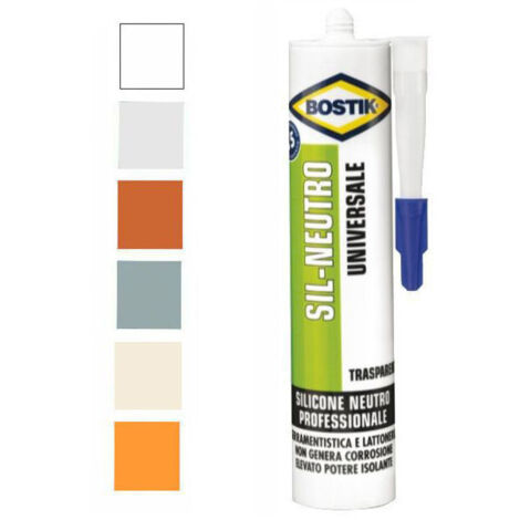 Silicone neutre tête de Moro, 300 ml, Bostik