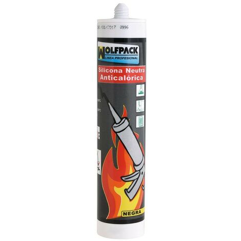 Silicone Neutro Alta Temperatura 300 ml.