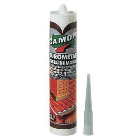 SILICONE NEUTRO EUROMETAL Rame - 280 ml CAMON