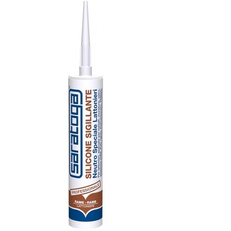Silicone  NEUTRO RAME - SARATOGA - LAMIERE PVC EDILIZIA