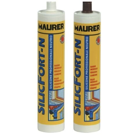SILICONE NEUTRO SILICFORT-N MAURER PLUS TRASPARENTE 310ML