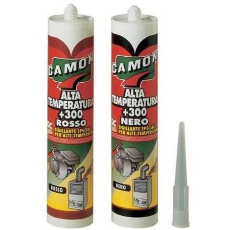 SILICONE PER ALTE TEMPERATURE 280 ml - Nero CAMON