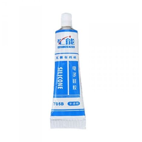 Silicone per Striscia LED 705A Tubo da 50ml Adesivo Sigillante Trasparente Resistente al Calore