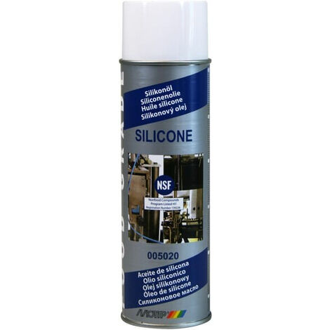 Silicone pour l'industrie alimentaire Motip SILICONE NSF H1 500 ml