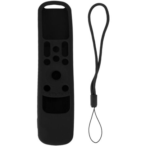 Silicone Remote Protective Cover Shockproof Protective Cover for MR21GA MR 21GC Remote Control Black