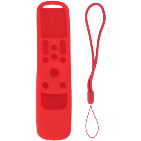 Silicone Remote Protective Cover Shockproof Protective Cover for MR21GA MR 21GC Remote Control Red