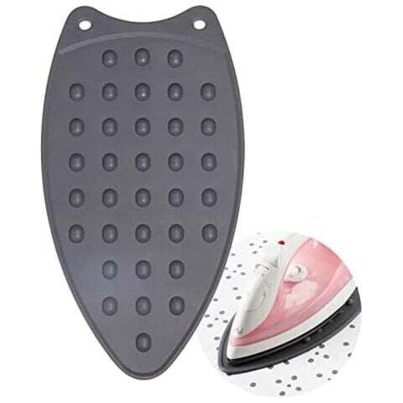 Silicone Repose Fer,Le Repassage du Tapis résistant à la Chaleur,Support pour Fer à Repasser en Silicone,pour Planche à Repasser Tapis de Repassage