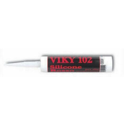 SILICONE ROSSO PER ALTE TEMPERATURE VIKY 280 ml