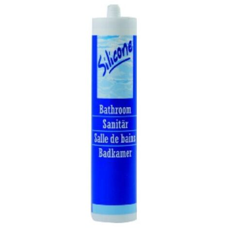 Silicone sanitaire 310ml blanc (Par 24)